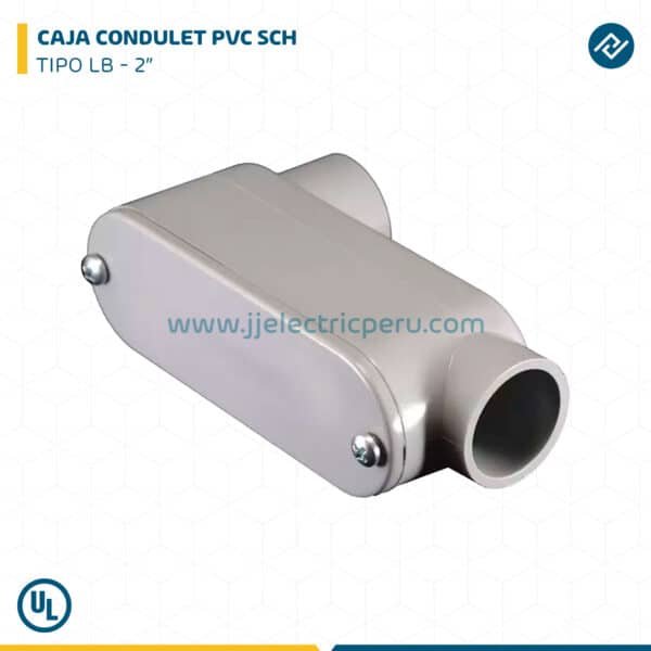 CAJA CONDULET PVC SCH TIPO LB - 2"