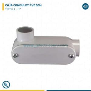CAJA CONDULET PVC SCH TIPO LL - 1"