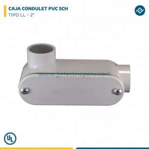 CAJA CONDULET PVC SCH TIPO LL  - 2"