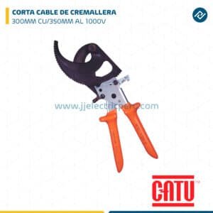 CORTA CABLE DE CREMALLERA 300MM CU/350MM AL 1000V CATU