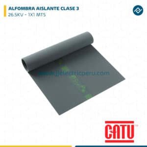 ALFOMBRA AISLANTE CLASE 3(26.5KV) 1X1 MTS CATU