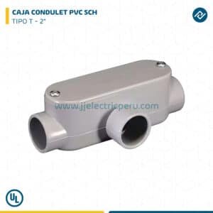 CAJA CONDULET PVC SCH TIPO T - 2"
