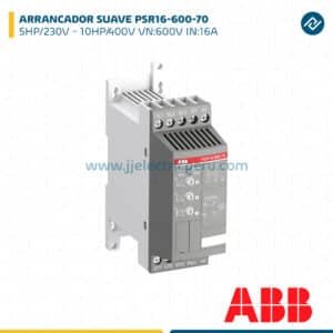 ARRANCADOR SUAVE PSR16-600-70 5HP/230V - 10HP/400V VN:600V IN:16A ABB