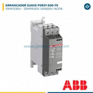 ARRANCADOR SUAVE PSR37-600-70 10HP/230V - 25HP/400V VN:600V IN:37A ABB