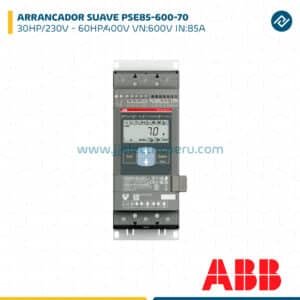 ARRANCADOR SUAVE PSE85-600-70 30HP/230V - 60HP/400V VN:600V IN:85A ABB
