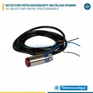 DETECTOR FOTO. OSICONCEPT METÁLICO Ø18MM, 10-36VDC, PNP NA/NC TELEMECANIQUE