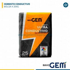 CEMENTO CONDUCTIVO BOLSA X 25KG RAYO GEM